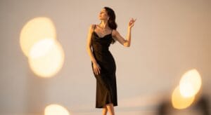 Black Dress Captions for Instagram