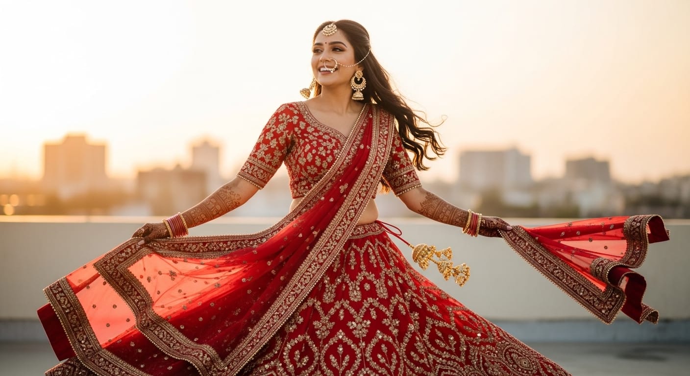 Lehenga Captions for Instagram