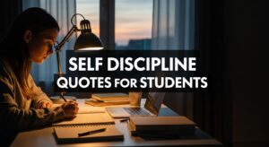 Self Discipline Quotes for Students