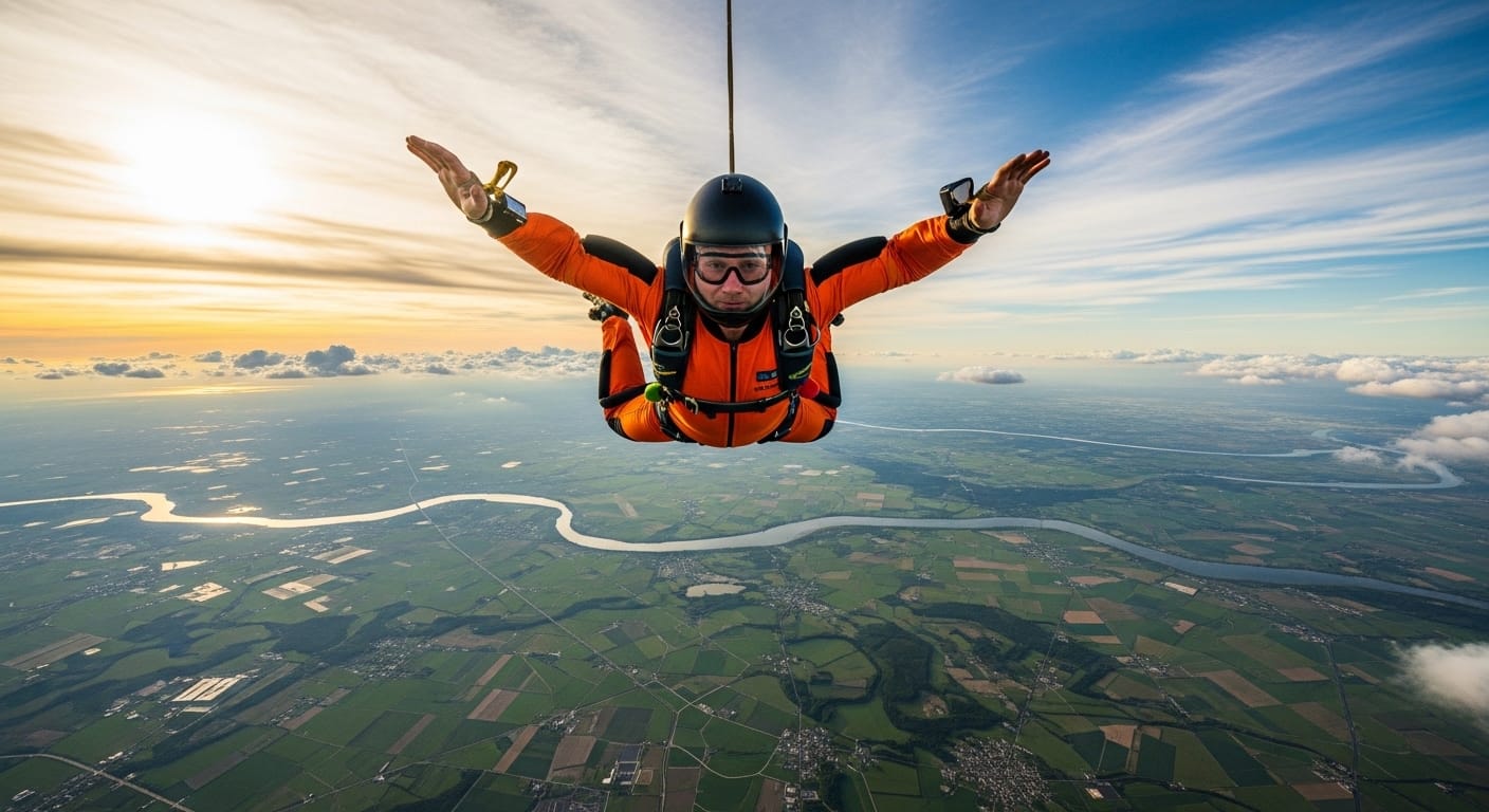Skydiving Captions for Instagram