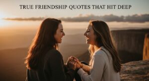 True Friendship Quotes That Hit Deep