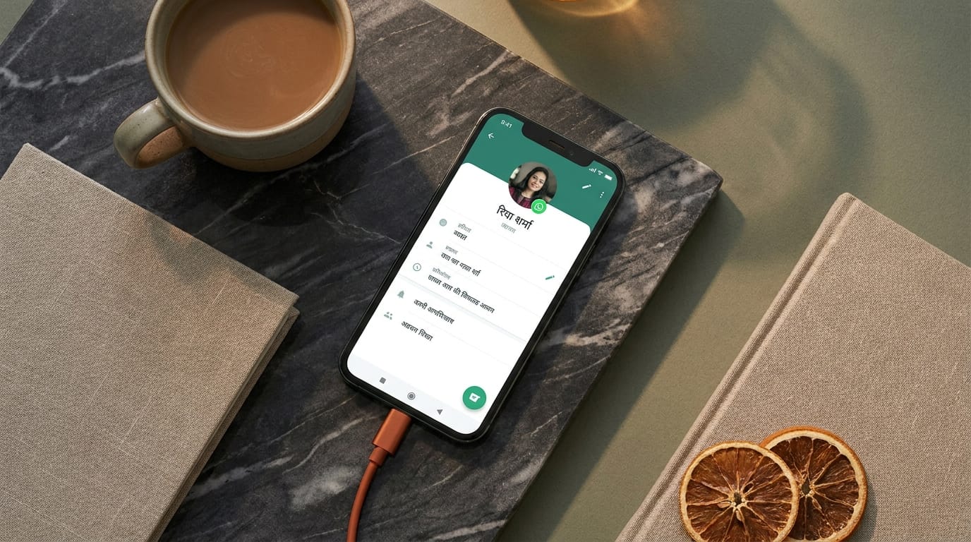 WhatsApp About Lines in Hindi