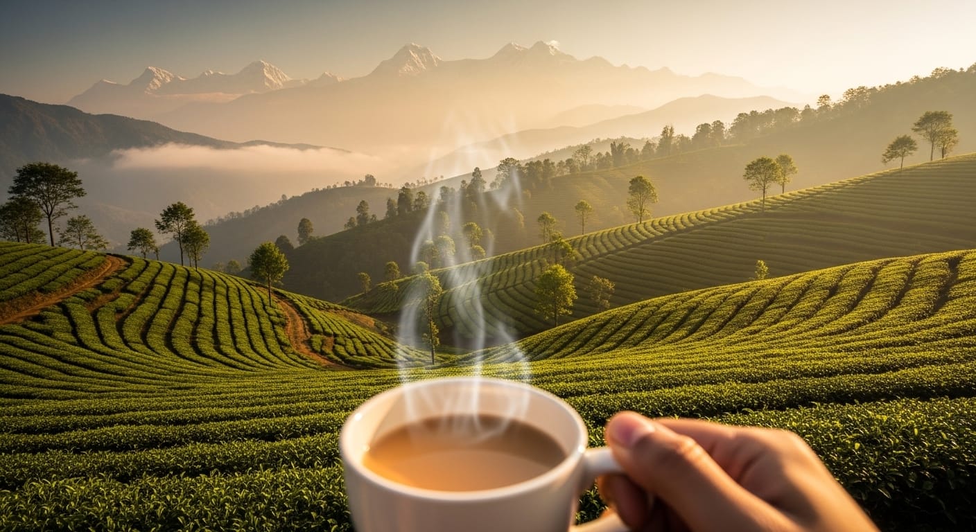 darjeeling tea garden captions for instagram