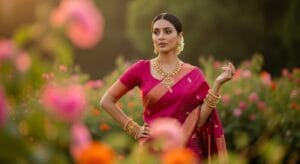 saree captions for Instagram