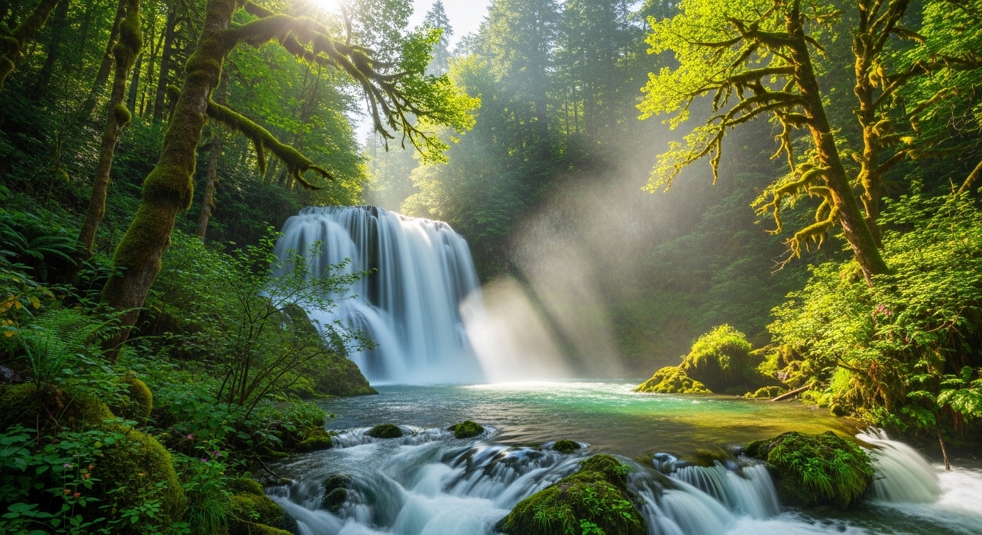 waterfall captions for Instagram
